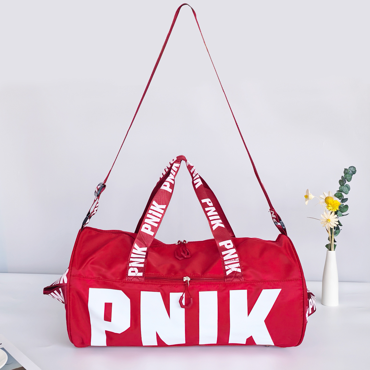 Neue Reisetasche, Sporttasche, Fitnesstasche für Herren und Damen, bedruckte tragbare Umhängetasche, Umhängetasche, Aufbewahrung mit großer Kapazität