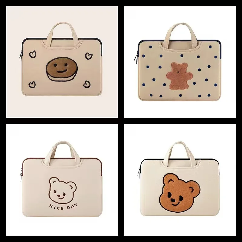Funda para tableta con dibujos animados, bolso para ordenador portátil de 13,3/13,6/14/15,6/16 pulgadas, funda para ordenador portátil para Macbook lpad