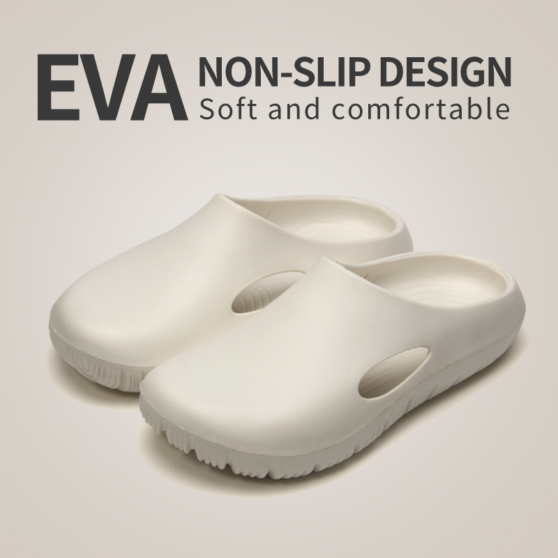 Zomerse nieuwe EVA coole pantoffels voor thuiscomfort, antislip, modieus, veelzijdig voor koppels, Baotou pantoffels voor heren