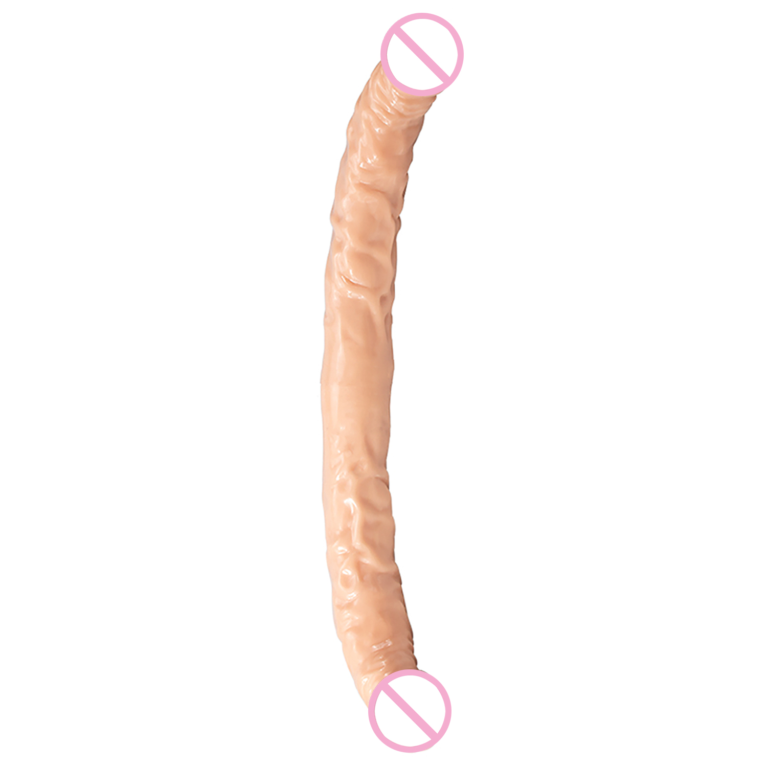 Überlänge Doppel Dildos Weiche Doppel-Ende Penis Realistische Dual Phallus Double Penetration Dick Stimulieren Vagina und Anus Sex Spielzeug