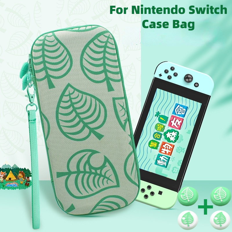 Bolsa de almacenamiento portátil de Animal Crossing para Nintendo Switch, estuche Oled Lite, bolsa de viaje para consola NS, accesorios de juego, nuevo
