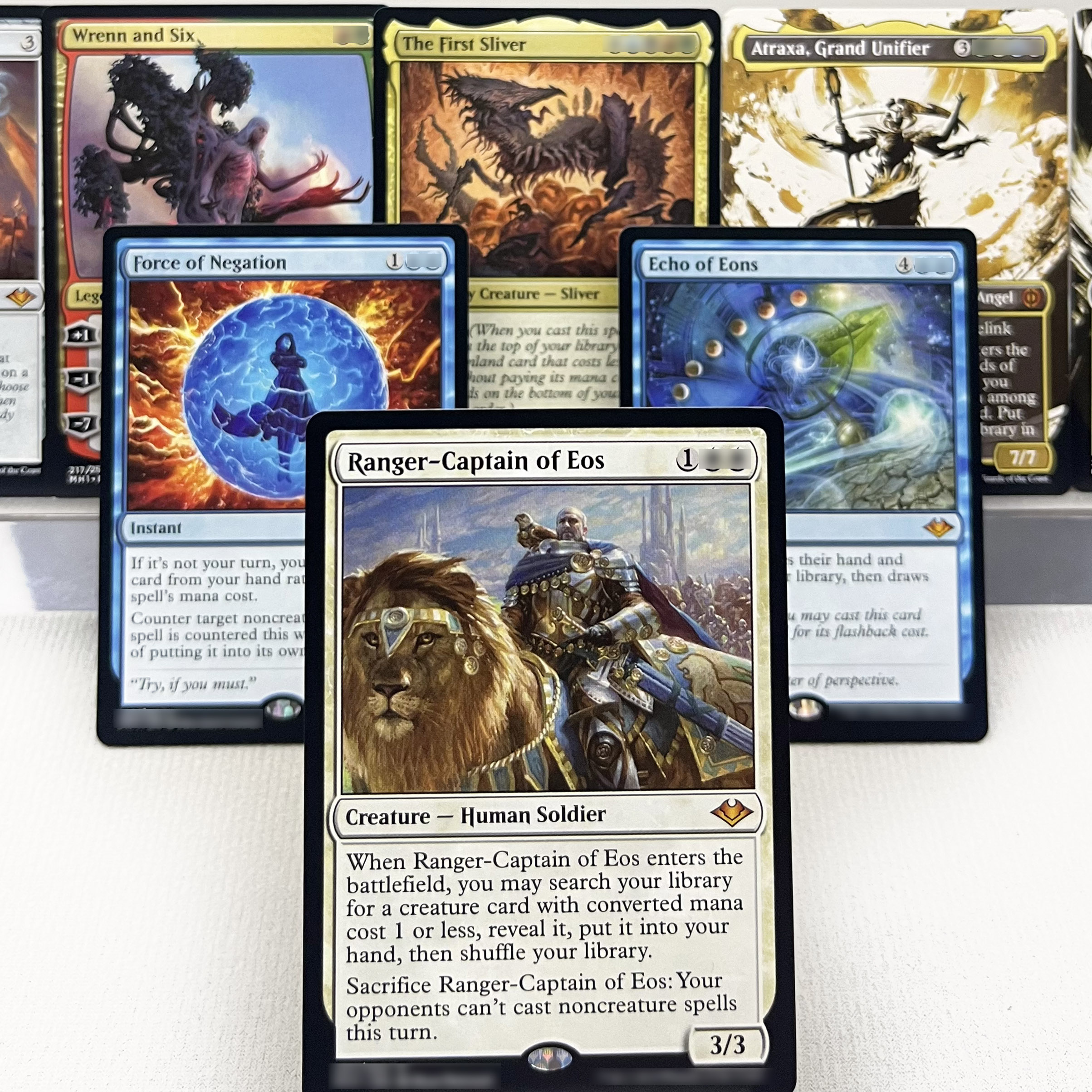 MH1 FAR M21 CC1 C19 HOLO12-I02 Карты прокси-волшебники Tcg Force of Negation Ugin, Спиртовой Дракон Сильван Библиотека Elesh Norn, сборка