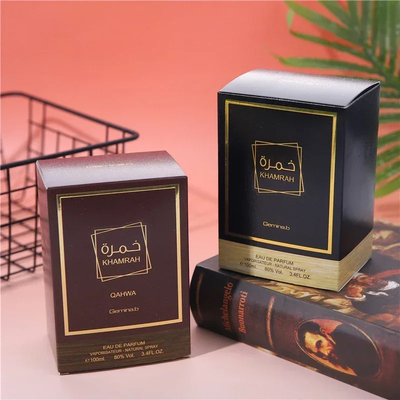 100ml Original Khamrah Eau De Parfum longue durée luxe Hombre parfums Premium Collection épicé Woody unisexe appel corps Spray