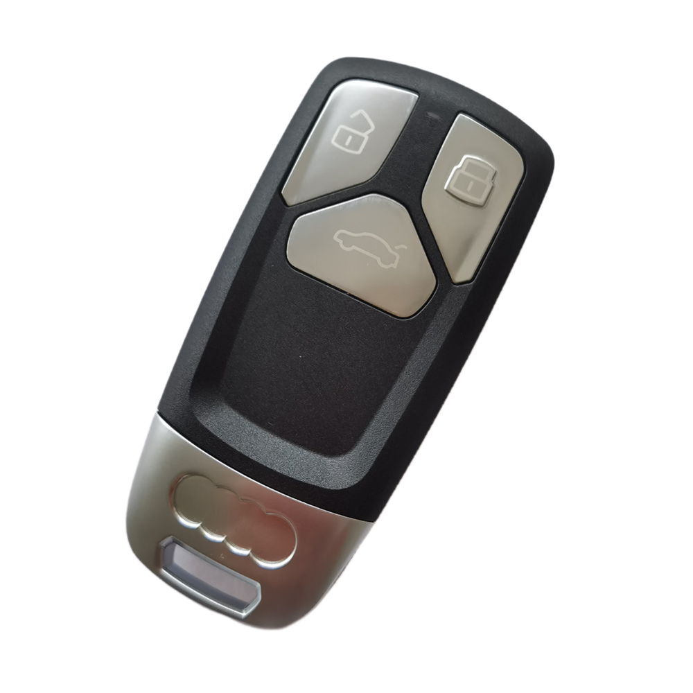 スマートリモート車のキーシェルの交換アウディ A4 A5 A4L S4 S5 Q3 Q5 Q7 TT 2017-2019 自動ケース fob ブレードアクセサリー