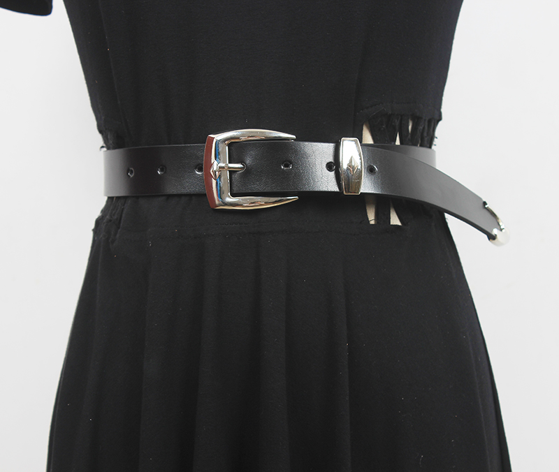 Frauen Runway Fashion Vintage Echtem Leder Cummerbunds Weibliche Kleid Korsetts Bund Gürtel Dekoration Schmalen Gürtel R1744