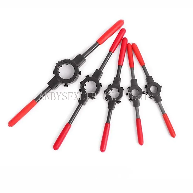 Llave de troquel redonda, llave de grifo ajustable de alta dureza, accesorios de soporte, Material de acero para troqueles, herramientas de roscado M1 ~ M20