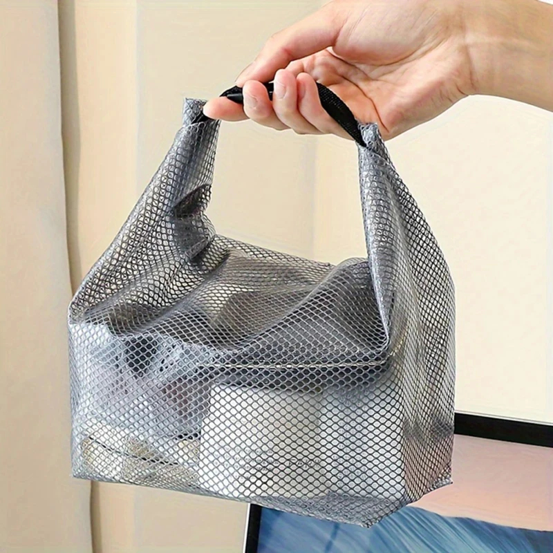 Waterproof storage drawstring bag，Unisex large-capacity swimming toiletry bag，Suitable for gym laundry、Bathroom toiletries、Outdo