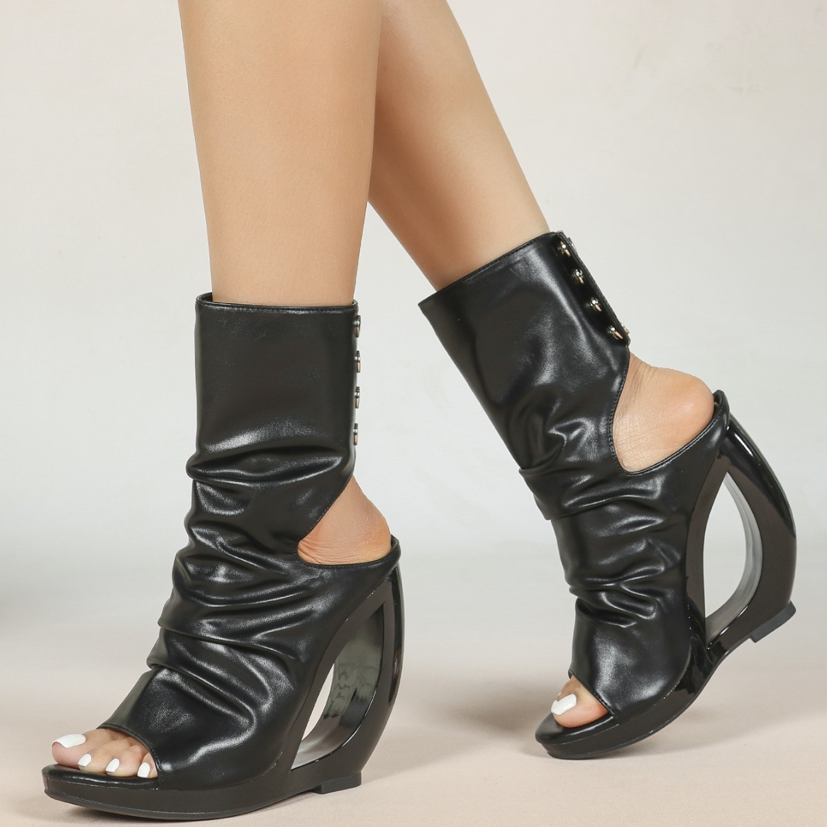 MCLUBGIRL Sepatu Bot Panjang Wanita Musim Gugur Musim Dingin 13Cm, Sepatu Bot Di Atas Lutut Gaya Korea, Sepatu Bot Fashion Harian Pelajar Ukuran Besar