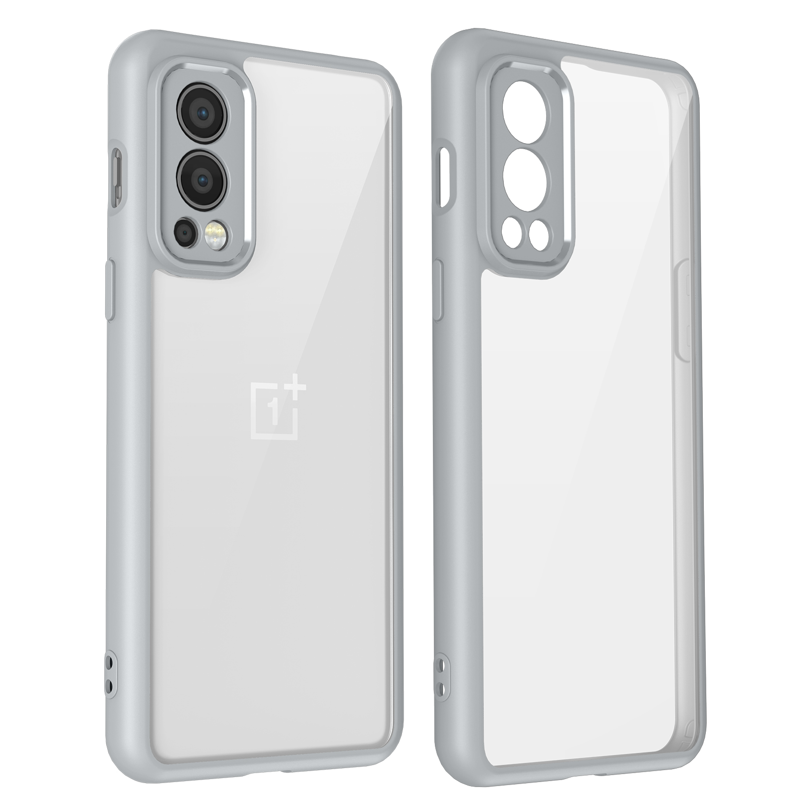 Oneplus Nord2 DN2101 DN2103 Custodia antiurto in silicone Paraurti Cuscino d'aria Trasparente opaca Cover posteriore Custodia rigida per OnePlus Nord2