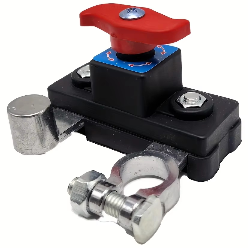 Interruptor de corte de batería de automóvil 12V/24V ﻿ Desconexión del disyuntor automático Anti-Power Off Protector de fugas Piezas de automóvil universales
