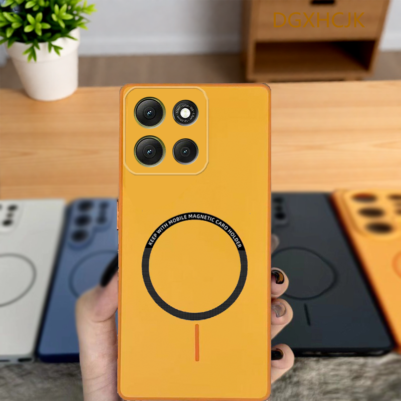 Etui na Motorola Edge 70, obudowa na telefon Moto G67 Power, etui na Moto Edge 70, obudowa na MOTO G67 Power, kolorowa magnetyczna twarda silikonowa tylna obudowa
