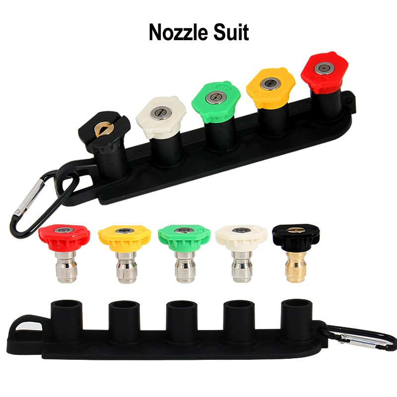 Water Gun Nozzle Connector 1/4 Quick Insert Holster Latch High-Pressure Water Gun Nozzle