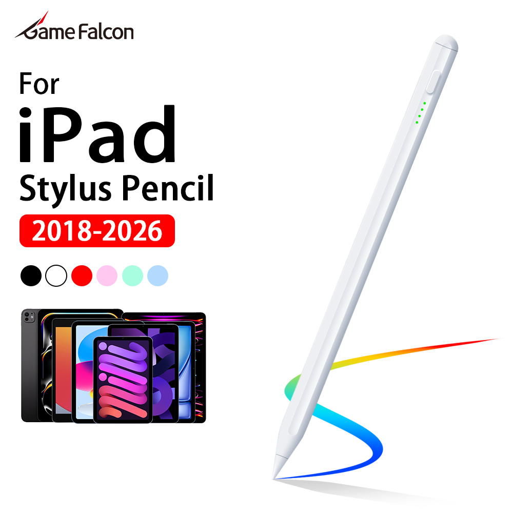 Стилус для Apple Pencil для iPad A16 Air 11 5 4 Pro 11th 13 12.9 M5 M4 M3 M2, ручки для 10-го, 9-го, 8-го поколений, Mini 7 6, сенсорная ручка