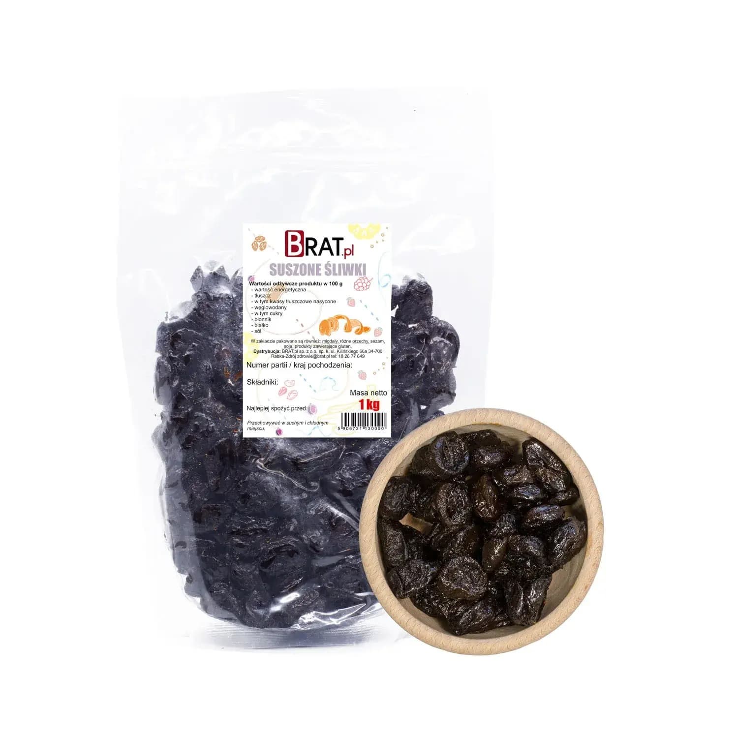Śliwka suszona 1kg