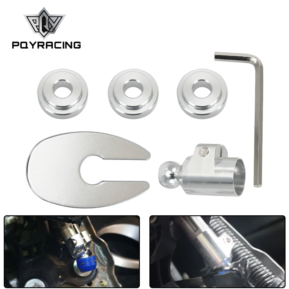 Adapter szybkiej zmiany biegów dla Honda Civic Type R 2006-2011 FD2 FN2 krótka dźwignia zmiany biegów Turbo z kartą PQY + naklejka PQY-SSA01