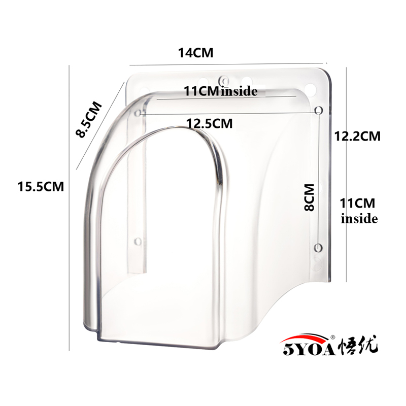 Carcasa de botón de timbre, cubierta impermeable de estilo 86 modos, funda impermeable, Protector de lluvia, Control de acceso, teclado, lector de tarjetas
