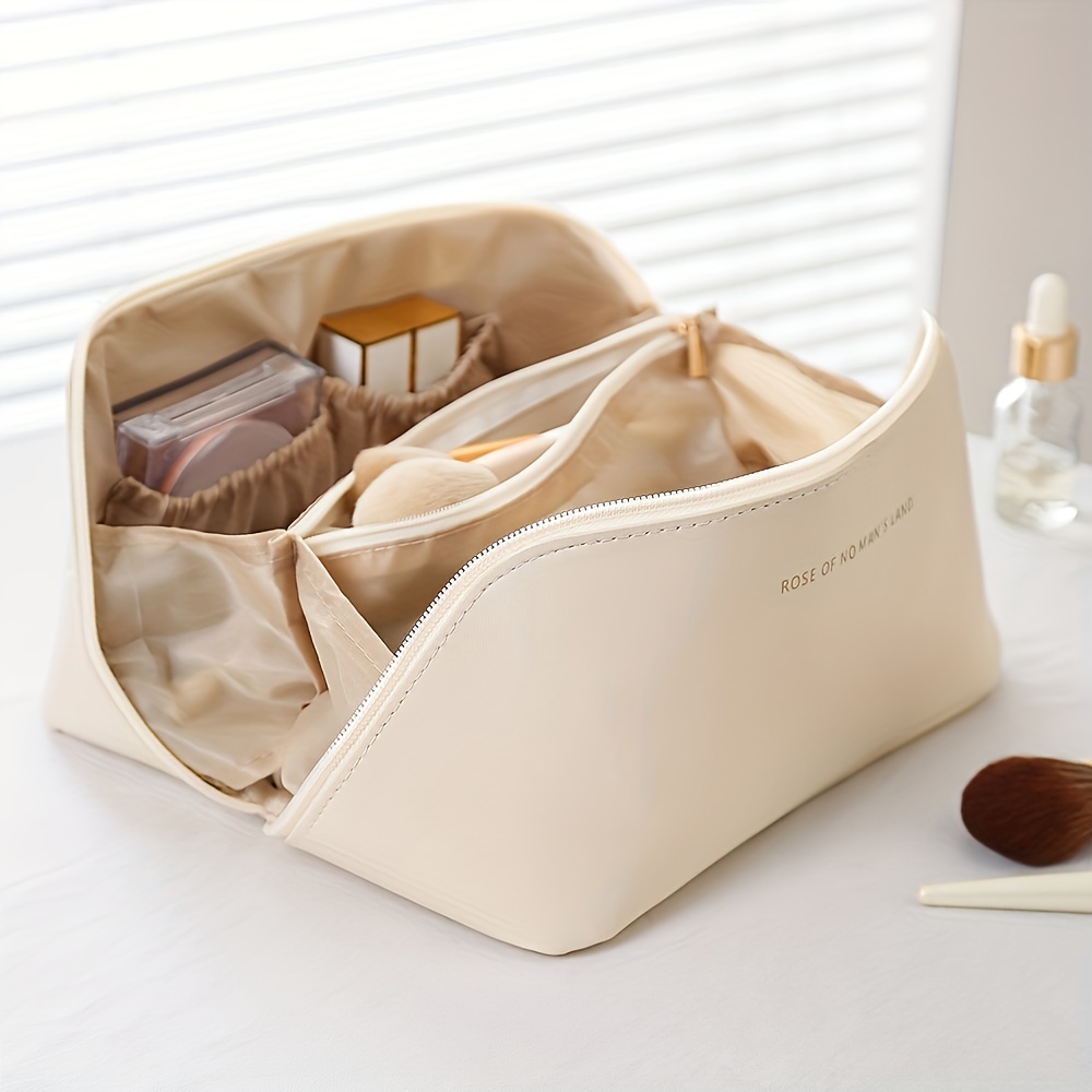 Organizer per trucco Borsa per kit da toilette femminile Custodia per trucco Custodia per signora di lusso, Borsa per cosmetici, Borsa per organizer per cerniera da viaggio