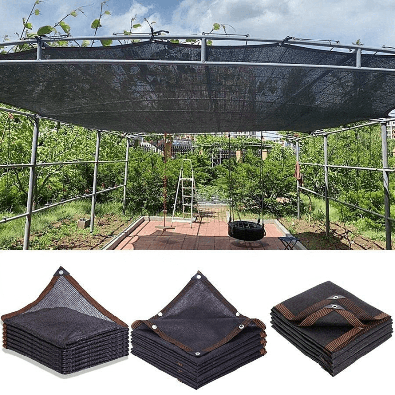 The Plant Protection Sunshade Net Features a High-Density Weaving Process to Protect Delicate Plants The Four Corners Are Rei