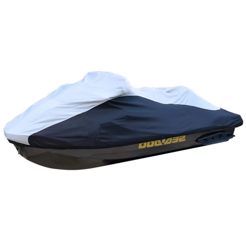 Para yamaha seadooo rxp gtx marinho capa protetora à prova dwaterproof água 210d oxford reboque jet ski capa proteção solar uv durável