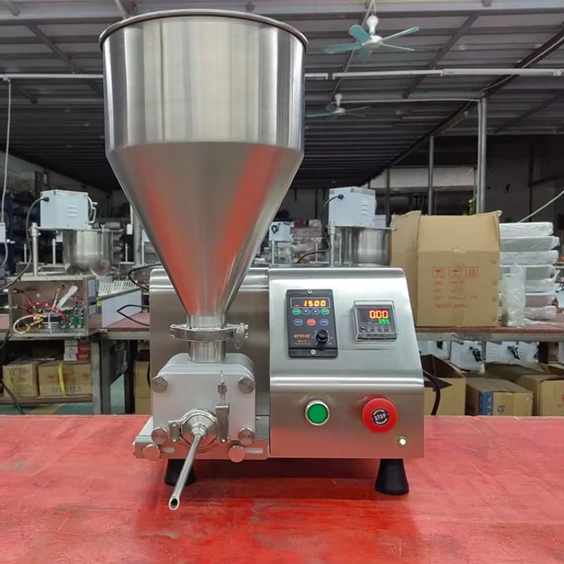 Hot SellingHot Selling Filling Equipment Croissant Butter Cake Bread Puff Injecting Cream Filling Machine