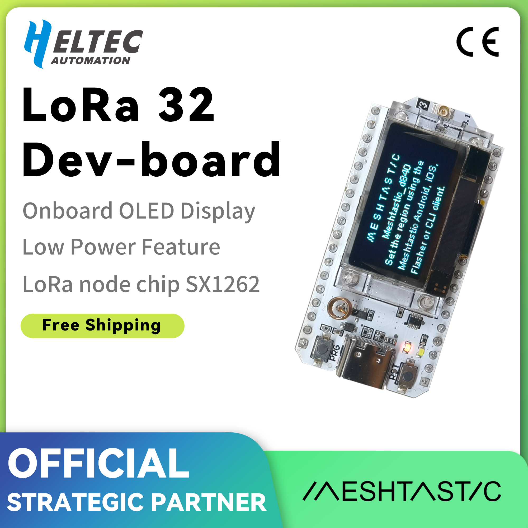 Heltec WiFi LoRa 32 V3 Dev-board con Chip SX1262 y ESP32-S3FN8 OLED, soporte para contador de Paxcounter de red de malla meshtástica Heltec v3
