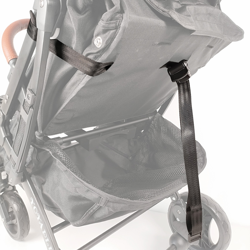 Cinto ajustador de encosto para carrinho de bebê, ângulo de backplane traseiro, ajuste contínuo de altura para a maioria dos buggy, guarda-chuva, carro, acessórios para bebês