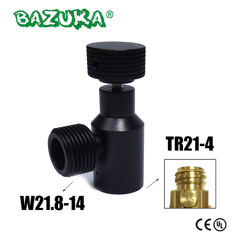 새 모델 소다수 CO2 실린더 리필 어댑터 커넥터 가스 조절기 탱크 수족관 자작 Tr21-4 ~ W21.8-14