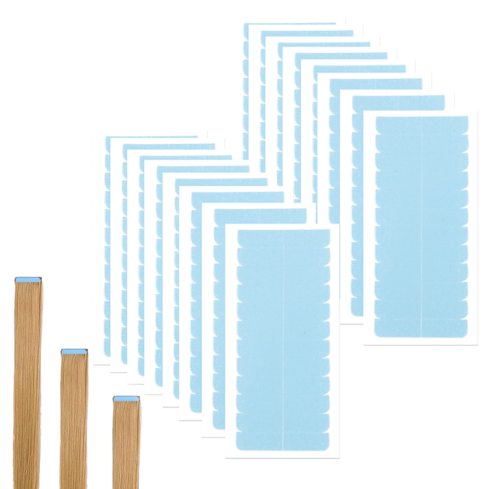 120/480/720 stuks haarverlengingstape dubbelzijdig haartape, zelfklevende vervangingstape voor haarextensies