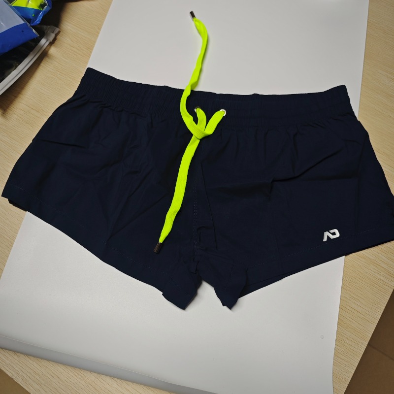 Pantalones cortos de playa para hombre, de color liso, de secado rápido, de tiro bajo, clásicos, modelo BS306.