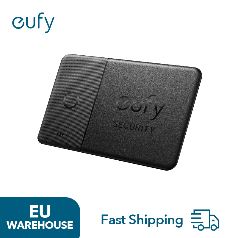 (EU-Lagerbestand)eufy Security SmartTrack-Karte funktioniert mit Apple Find My Wallet Tracker Telefonfinder Wasserbeständig 3 Jahre Akkulaufzeit