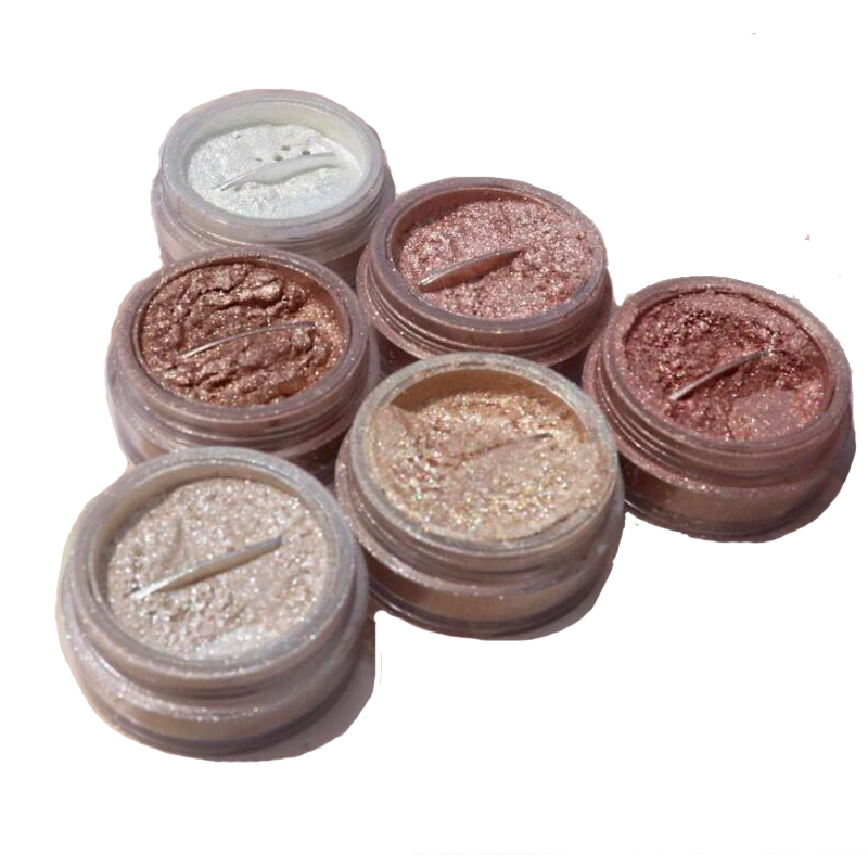 Highlighter-Puder ohne Logo Hochglanz-Glitzer Diamantpuder Schimmer-Make-up für Gesicht und Körper Highlight 5g Private Label