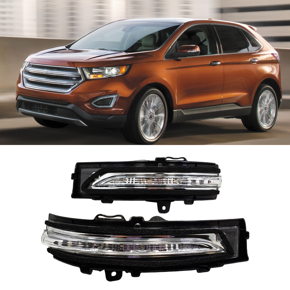 Feu de signalisation LED pour rétroviseur de voiture, clignotant latéral pour Ford Edge 2015 2016 2017 2018 2019