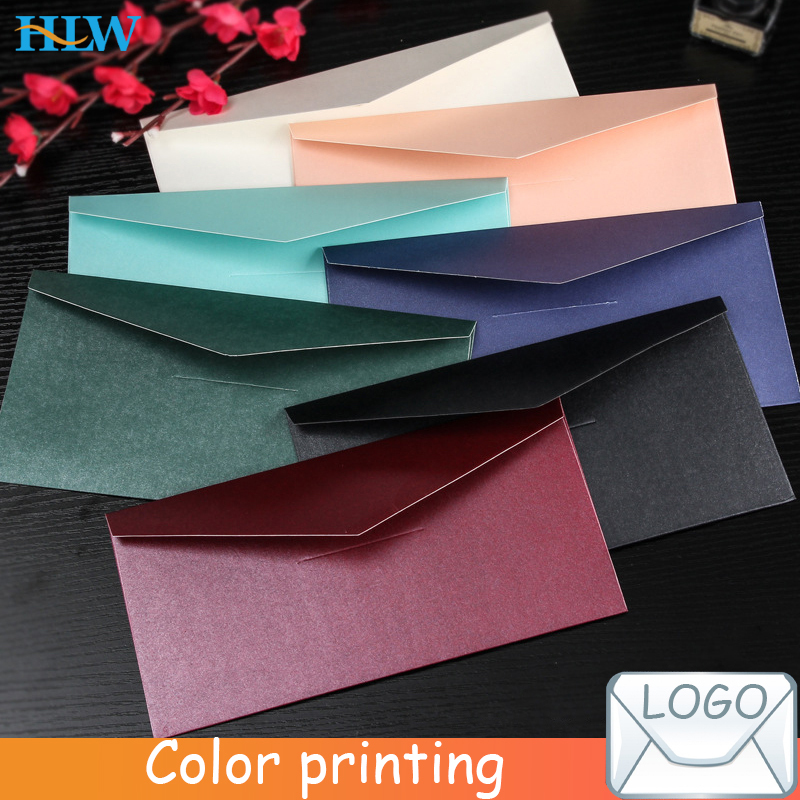 10 teile/los Perle papier Umschläge Kreative Retro Europäischen Business Umschlag Brief Papier Umschlag Hochzeit Einladung