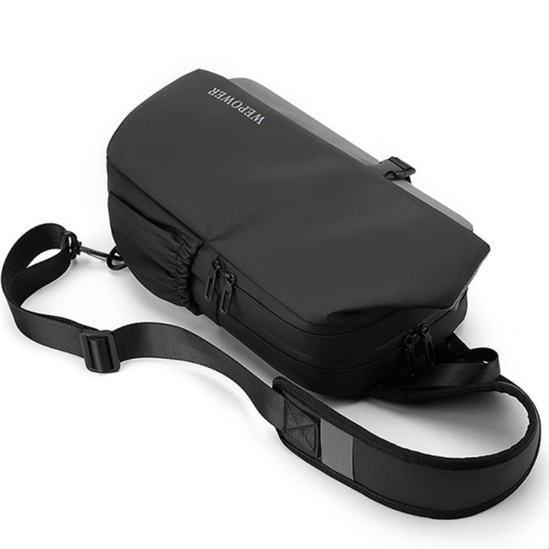 Bolso de pecho con eslinga para hombre, mochila cruzada de hombro, impermeable, multifunción, deportiva, tendencia coreana, paquete de día para estudiantes, nuevo diseño