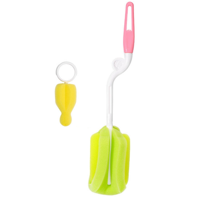 Babyfles Schoonmaakmiddel Bekerreiniger Met Sterke Ontsmetting Spons Cup Borstel Plastic Handvat