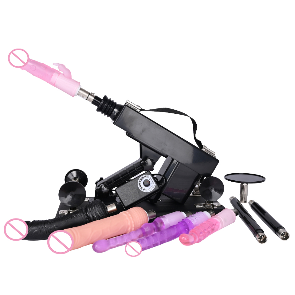 Machine sexuelle à poussée Rough Beast A2 avec accessoires pour dildo, pour hommes et femmes, jouet sexuel, machine à poussée mains libres.