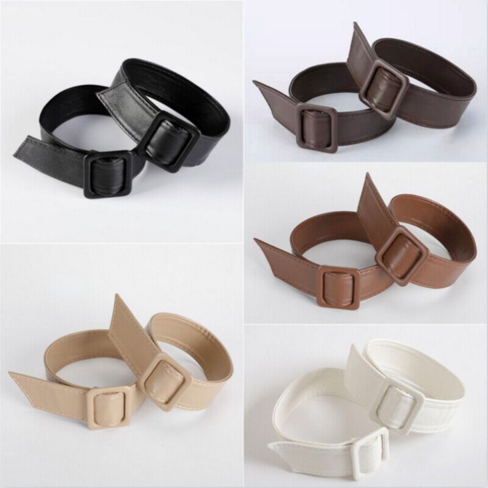 Faux Leather Cuff Bands, substituição durável, casaco de manga fivelas, ligas ajustáveis, alta qualidade