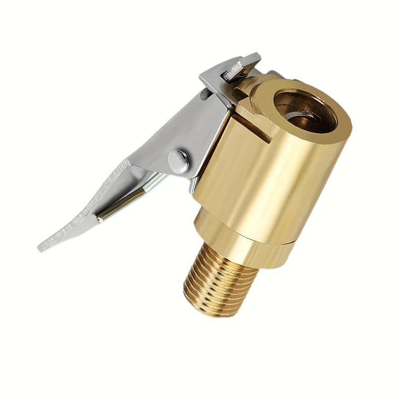 Adapter do pompowania opon z mosiężną zaciskową końcówką - klasy motoryzacyjnej dla efektywnego pompowania