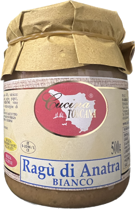 Sos do makaronu z kaczki Ragu di Anatra Bianco 500g - Cucina Toscana