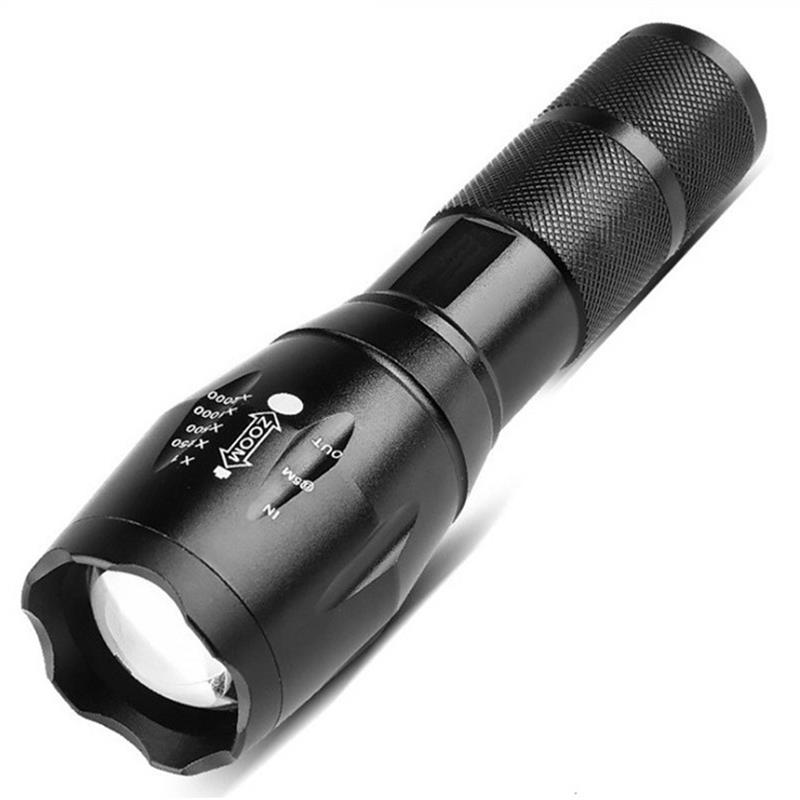T6ストロングライト懐中電灯ledアルミ合金伸縮ズームバッテリーバージョン充電屋外サーチライトリモート懐中電灯
