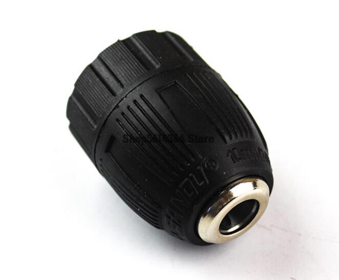 Portabrocas de destornillador inalámbrico alimentado, colección 3/8-24UNF 1/2-20UNF 0,8-10mm, autobloqueo de liberación rápida sin llave