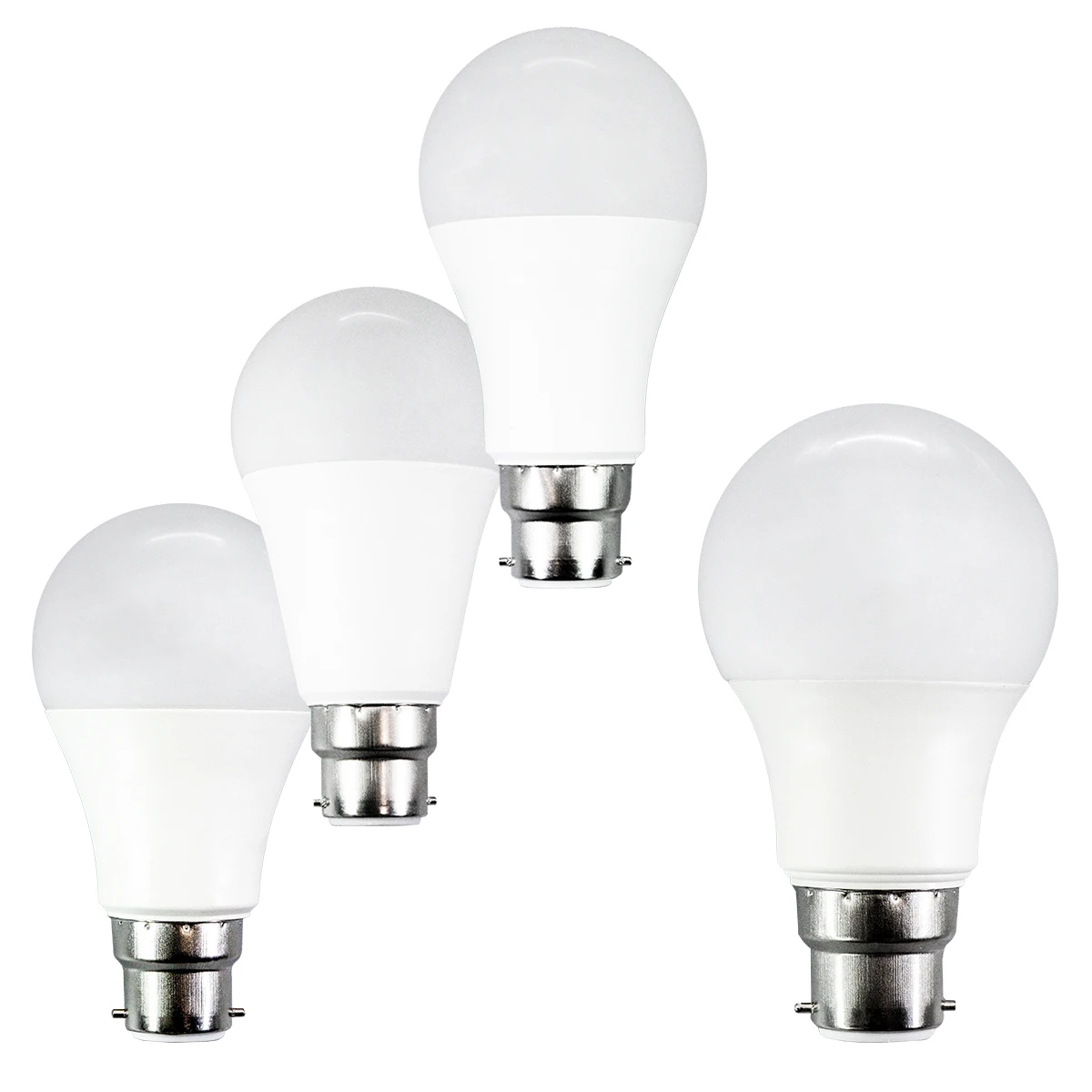 4PCS AC 220V 240V B22 LED Lampen 3W 8W 9W 12W 15W 18W 24W 80-100LM/W Lampada Glühbirnen Wohnzimmer Hause Innen LED Bombilla