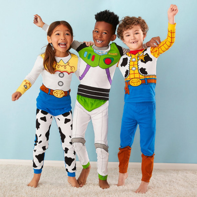 Disney crianças toy story woody buzz lightyear pijamas conjuntos de roupas do bebê meninas e meninos pijamas dos desenhos animados pijamas casa wear