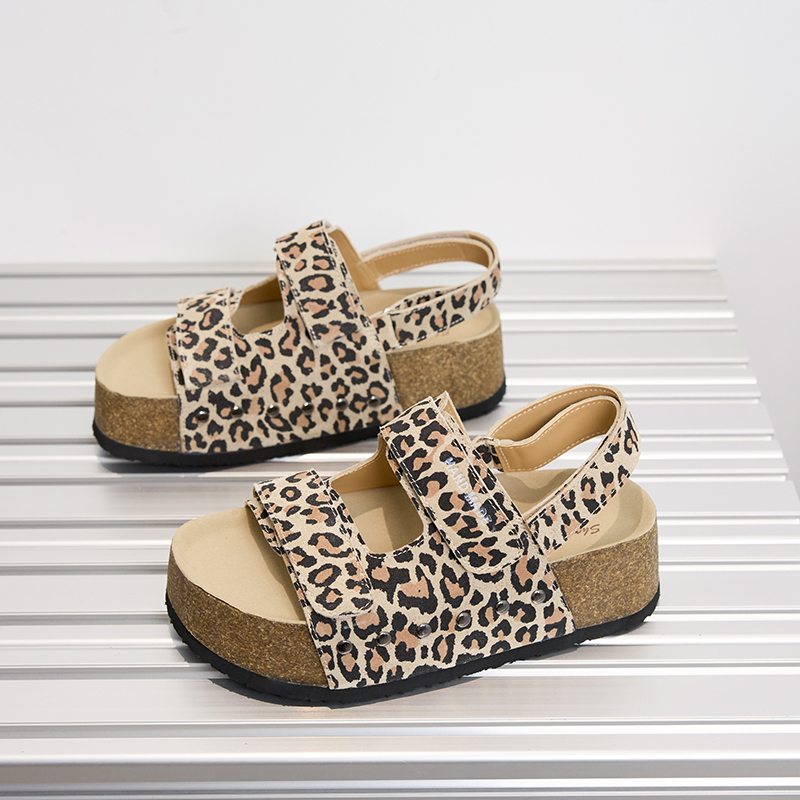 AIYUQI Damen Sommersandalen 2026 Neue Sommer Echtleder Plateau-Sandalen Modische Damensandalen