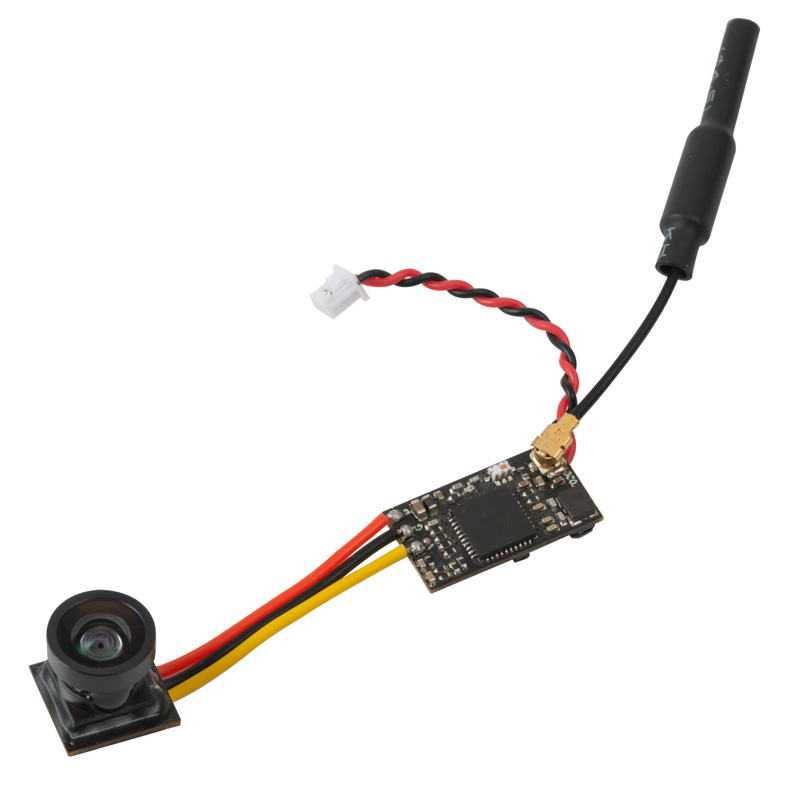 FPV Micro Camera FPV AIO 5.8G 25MW 40CH 800TVL Zender LST-S4 + FPV Camera Met OSD Onderdelen voor RC Racing Drone Vliegtuigen Model