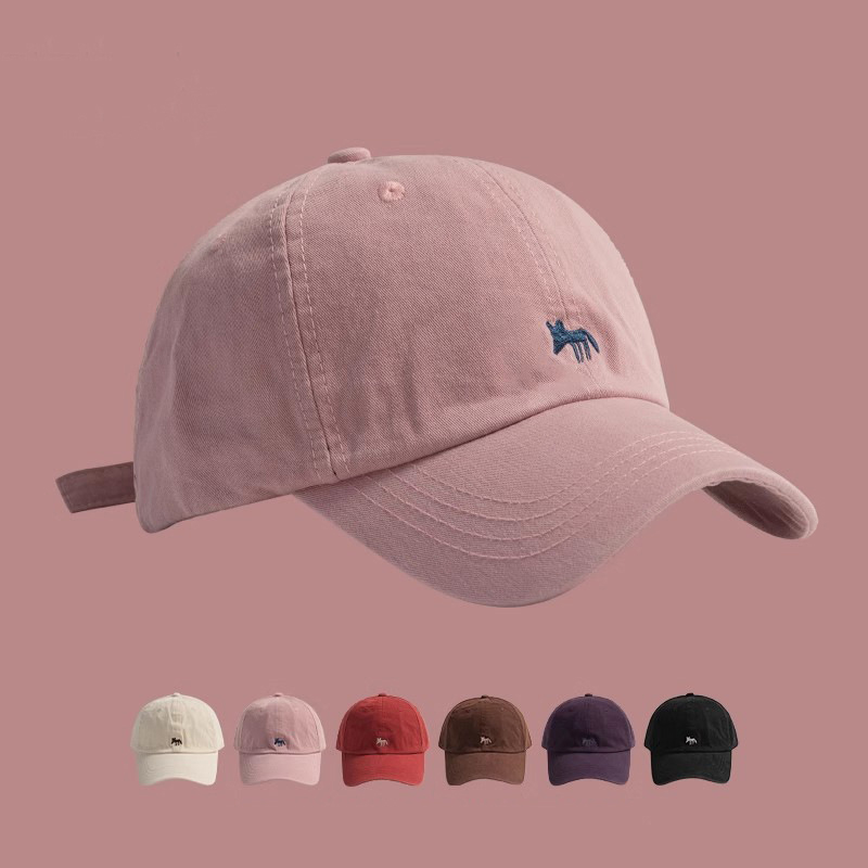 Fashion Baseball Cap for Women and Men Cartoon Fox Embroidery Hip Hop Caps Snapback Caps Gorras Sun Hats Unisex Casual Visor Hat
