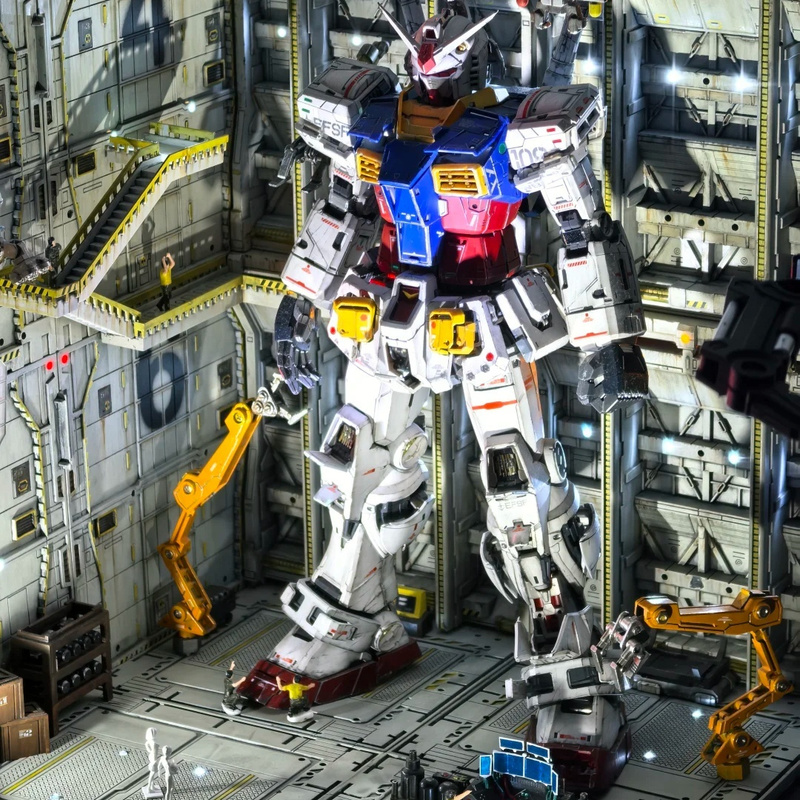 【DOSTĘPNE】1/60 PGU 2.0 RX-78-2 Precyzyjny Model do Składania, Figurka Akcji, Zestaw Modelarski, Kolekcja Figurek, Zabawka, Prezent Świąteczny