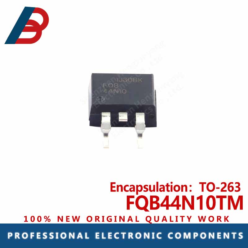 Regulador de potencia MOSFET, transistor tripolo, chip IC, 10 piezas, FQB44N10TM TO-263