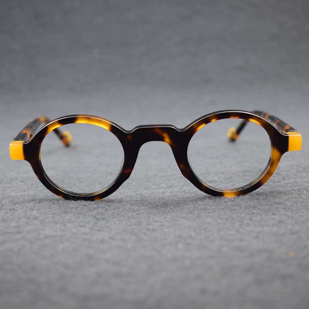 Óculos de Leitura Vintage BETSION Pequenos Ovais em Acetato para Mulheres, com Dobradiça de Mola e Cor Fosca, Óculos Retrô para Presbiopia Masculina