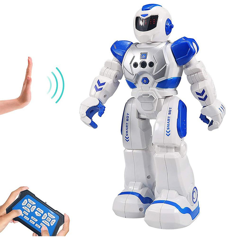 2021 Hot RC Robot Smart Action Walk Zingen Dans Action Figure Gebaar Sensor Speelgoed Cadeau voor kinderen